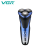 VGR V-306 3D floating rotary household washable waterproof IPX7 mens rechargeable electric beard shaver razor for men