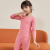 Warm-Keeping Suit Autumn and Winter Fleece-Lined Thick round Neck Underwear Bottoming Autumn Clothing Long Johns