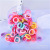 EBay Popular Candy Hair Band Foreign Trade Hair Accessories Children's Colorful High Elastic Nylon Hair Ring Leather Cover Children's Hair Band