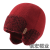 Hat Men's Autumn and Winter Wool Knitted Hat Outdoor Cycling Warm Ear Protection Leisure All-Match Cold-Proof Sleeve Cap Woolen Cap