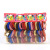 Amazon Sale Korean Style Minimalist Creative Hair Rope Hair Accessories Silver High Elastic Rubber Band Hair Band