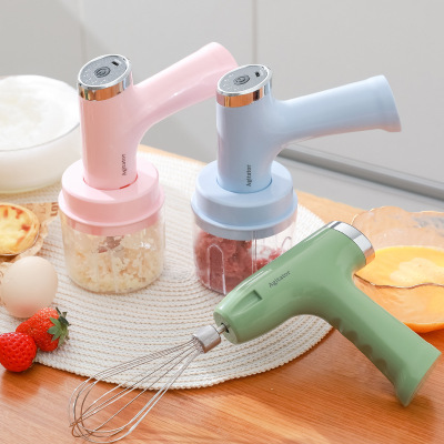 Rechargeable Wireless Egg Beater Electric Milk Frother Household Blender Stirring Mini Handheld Small Baking Egg-Breaking Machine