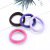 EBay Sale Simple Korean Style Solid Color Adult Hair Ring Seamless High Elastic Rubber Band Top Cuft Head Ring