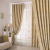 European Jacquard Curtain Thicken Fabric Shading Perforated Curtain Floor Window Bedroom Living Room Ready-Made Curtain