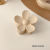 Fashion Solid Colors Flower Hair Claw Clips Matte Elegant Ge