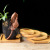 Retro Bamboo Cup Mat round Flower Pot Pad Rectangular Mug DIY Puzzle Breakfast Coffee Pad
