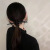 Black Wooden Hairpin Women's Autumn Back Head Updo Gadget Temperament Hairpin High-Grade Simple Retro Hair Clip Headdress