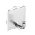 304 Stainless Steel Hook Punch-Free Metal Hook Strong Seamless Hanger behind the Door Self-Adhesive Hook