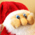 Plush Christmas Hat Christmas Decoration Adult Cartoon Christmas Hat Children's Gift Douyin Anchor