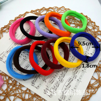 EBay Hot Products Seamless High Elastic Polyester Rubber Band Children's Hair Band Head Rope Creative Style Hair Band Hair Accessories