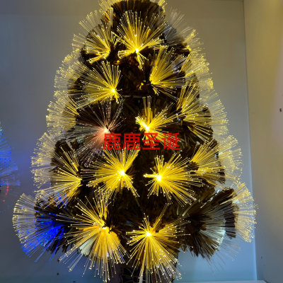 Golden Christmas decoration leaf ornaments Christmas tree shopping mall supermarket window home decoration props