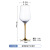 European-Style Creative Gold Bottom Goblet Electroplated Gold Rod Red Wine Glass Hotel Glass Wine Set Champagne Glass Juice Cup Spot