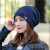 Winter Hat 2021new Women's Woolen Knitted Hat Fleece Lined Padded Warm Keeping Fashionable Stylish Korean Style Pile Heap Cap