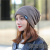 Winter Hat 2021new Women's Woolen Knitted Hat Fleece Lined Padded Warm Keeping Fashionable Stylish Korean Style Pile Heap Cap