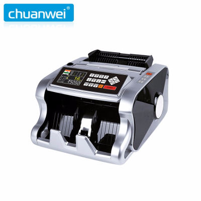  AL-6600T Multi-Country Foreign Currency Cash Register HD TFT Can Display National Flag US Dollar Euro Money Detector