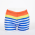 New Swimming Trunks Factory Wholesale Weimen Polyester Men's Boxer Swimming Trunks Striped Printed Swimming Trunks 