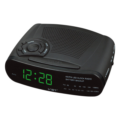 Clock Radio Alarm Clock with AM and FM Channel Radio LED Alarm Clock with Snooze Function Led Clock