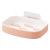 Household Minimalist Wall-Mounted Bathroom Soap Box Kitchen Drain Storage Box Soap Box Drain Rack Double Layer Drain Box