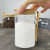 Borosilicate Glass Seasoning Tank with Spoon Salt Jar with Lid Hanging Spoon Set Coffee Bean Storage Tank Sealed Storage