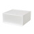 Japanese-Style Simple Frosted Solid Color Multi-Specification Overlay Combination Storage Box Home Cabinet Office Drawer Storage Box