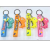 Creative Rainbow Guy Series Keychain Women's Bag Pendant PVC Flexible Glue Keychain Car Key Chain Accessories