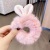 Rabbit Ears Plush Hair Ring Female Autumn and Winter Lovely Heart-Shaped Japanese Rubber Band Bun Tie-up Hair Headdress Rubber Ring