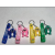 Creative Rainbow Guy Series Keychain Women's Bag Pendant PVC Flexible Glue Keychain Car Key Chain Accessories