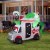 Amazon Halloween Funny Horror Inflatable Led Ambulance Ghost Arch Courtyard Decoration Inflation Model