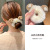 Rabbit Ears Plush Hair Ring Female Autumn and Winter Lovely Heart-Shaped Japanese Rubber Band Bun Tie-up Hair Headdress Rubber Ring