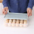 Egg Storage Box Refrigerator Preservation Storage Box Packaging Frozen Dumpling Box Kitchen Household Sealed Rectangular Plastic Eggs