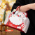 Christmas Eve Christmas Apple Box Candy Gift Bag Portable Gift Box Santa Claus Paper Bag Transparent Packaging Bag