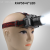 New Xhp50 Headlamp Built-in Three-Light Source Rotating Zoom Headlamp Bilateral Light TYPE-C Induction Major Headlamp