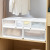 Japanese-Style Simple Frosted Solid Color Multi-Specification Overlay Combination Storage Box Home Cabinet Office Drawer Storage Box