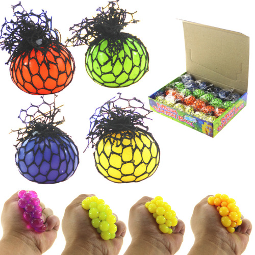 new listing grape ball vent decompression toy 5cm squeezing toy factory wholesale tiktok same hot selling products