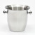 Hz351 Stainless Steel Ice Bucket Hotel KTV Suitable for Chilled Drinks Beer Novel Horn Shape Ice Bucket