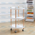 Removable Small Coffee Table Mini Sofa Table Square Table Bedside Corner Table Storage Rack Trolley Multi-Layer Shelf