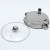 Hz279 Stainless Steel Buffet Stove Hotel Restaurant Dining Table Fresh round Food Fish Roasting Plate