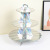 Dessert Table Decoration Display Stand Children's Birthday Party Decoration Disposable Paper Tray Multi-Layer Cake Shelf