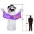 2022 Amazon New Inflatable Model For Halloween Trick Or Treat Halloween Yard Decoration