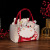 Christmas Eve Christmas Apple Box Candy Gift Bag Portable Gift Box Santa Claus Paper Bag Transparent Packaging Bag