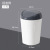 Household Minimalist Trash Can Kitchen Bathroom Bedroom Study Flap Trash Can Pressure Ring Storage Bucket Plastic Wastebasket