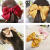 Wholesale Silk Satin Big hair bow clips hairpins Girls Hair Accessories