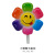 New Ins Style Rainbow Color Little Daisy Smiley Face SUNFLOWER Aluminum Balloon Large Medium Small Party Stall