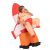 New Halloween Rocket Inflatable Clothing School Performance Family Party Straight Walking Doll Inflatable Clothes