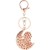 Best Seller in Europe and America Moon Santa Alloy Jeweled Pendant Keychain Handbag Pendant Christmas Holiday Gift