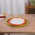 round Plastic Dinner Plate Tray Plastic Commercial Tray Coffee Shop Bar KTV Tea Tray Hotel Room Tray