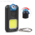 New Mini Keychain Light Strong Light Cob Clothespin Light USB Charging Built-in Polymer Battery Riding Hat Clip Lamp