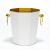 Hz351 New Exotic Stainless Steel Champagne Bucket 5.0L Beer Wine Cooler Party Gathering Octagonal Ice Bucket