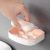 Household Minimalist Wall-Mounted Bathroom Soap Box Kitchen Drain Storage Box Soap Box Drain Rack Double Layer Drain Box