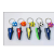 Creative Rainbow Guy Series Keychain Women's Bag Pendant PVC Flexible Glue Keychain Car Key Chain Accessories